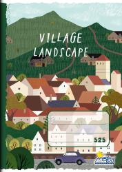 1 ks 525 Village Landscape 67g